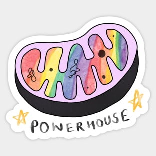 LGBTQ Mitochondria Powerhouse Sticker